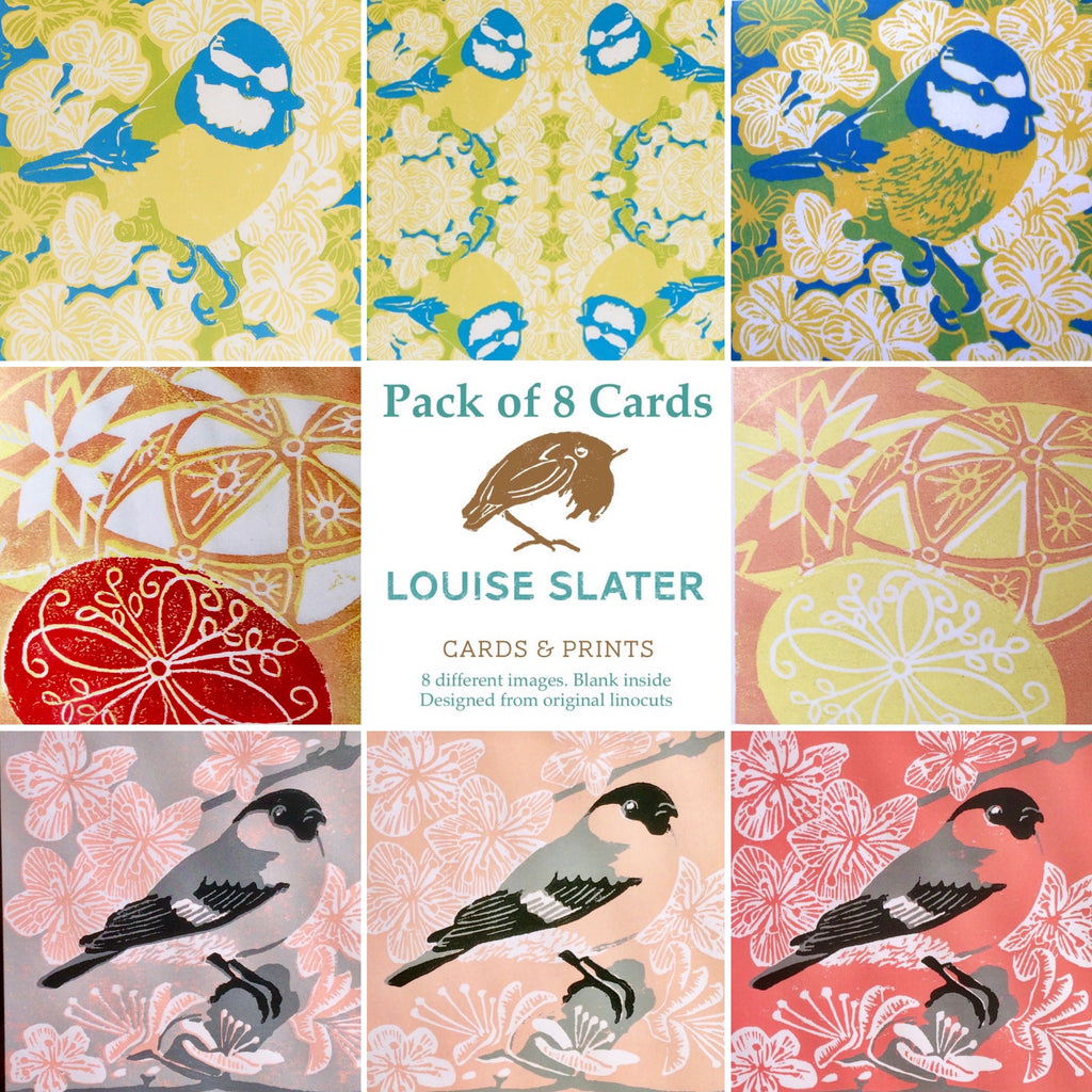 Pack of 8 Springtime Cards
