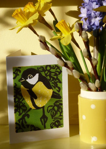 Great tit Greeting Card