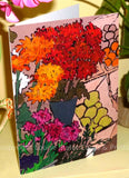 Flower Stall Multi-Design Pack of 5 Greeting Cards