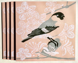 In The Pink Bullfinch card by Louise Slater