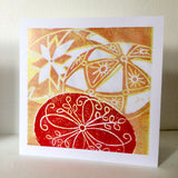 Easter Eggs Card by Louise Slater